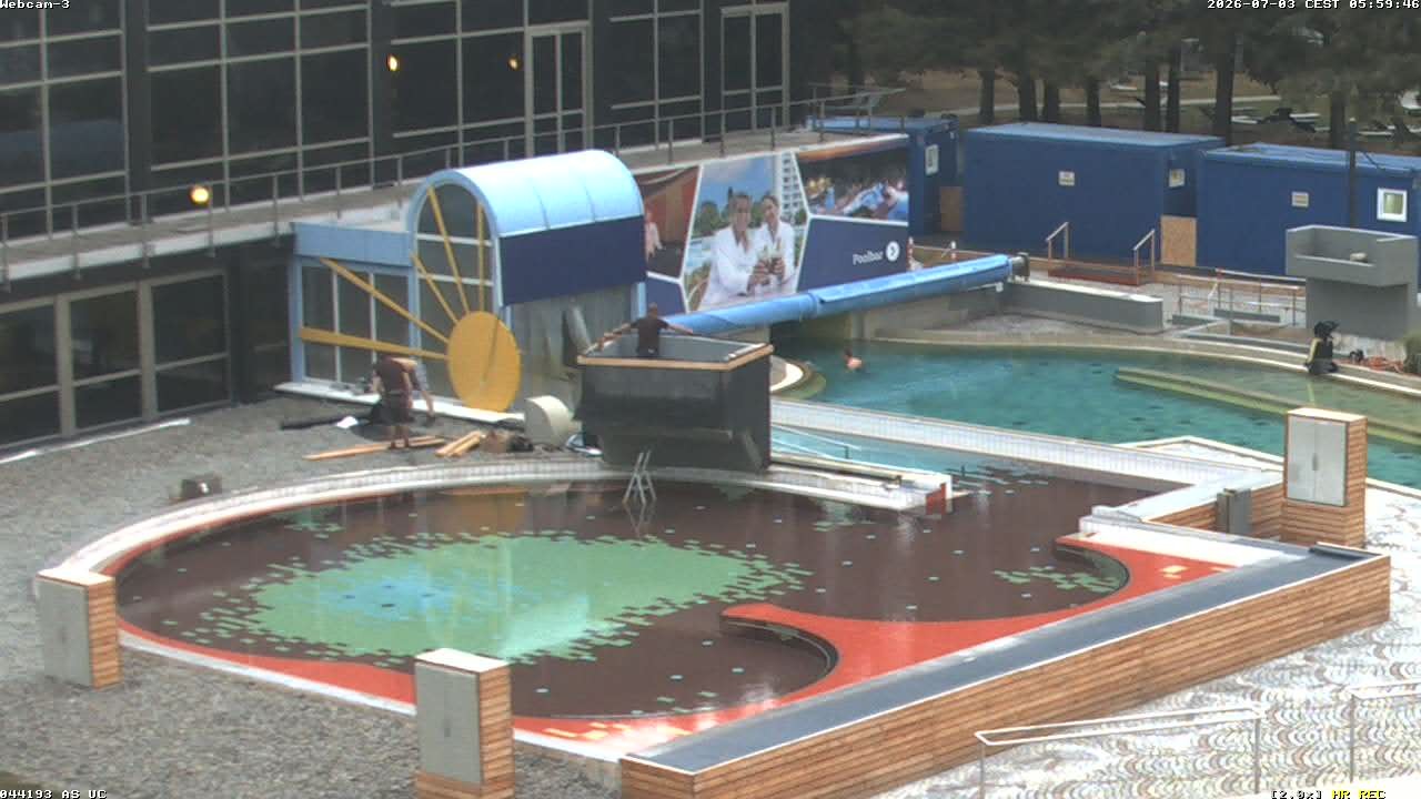 Archiv Foto Webcam Bad Füssing: Johannesbad-Therme Felsenlagune