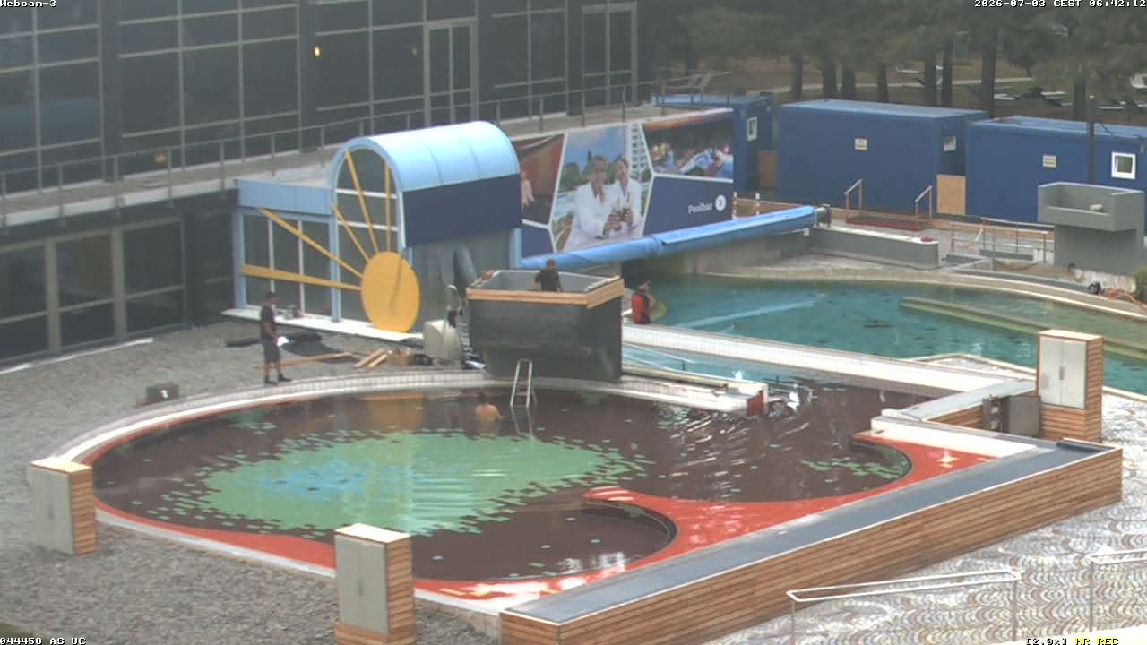 Archiv Foto Webcam Bad Füssing: Johannesbad-Therme Felsenlagune