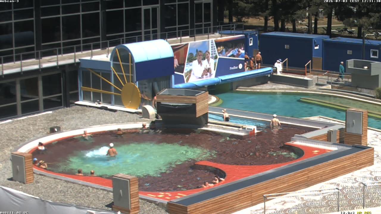 Archiv Foto Webcam Bad Füssing: Johannesbad-Therme Felsenlagune