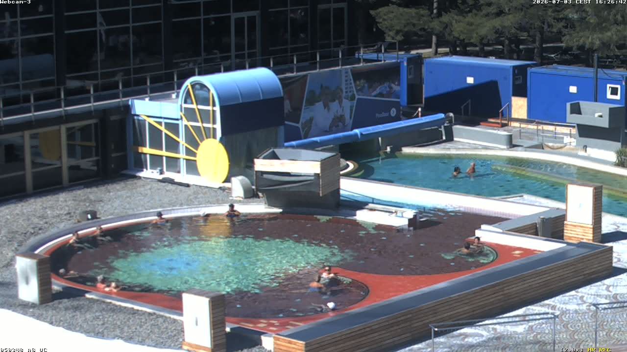 Archiv Foto Webcam Bad Füssing: Johannesbad-Therme Felsenlagune