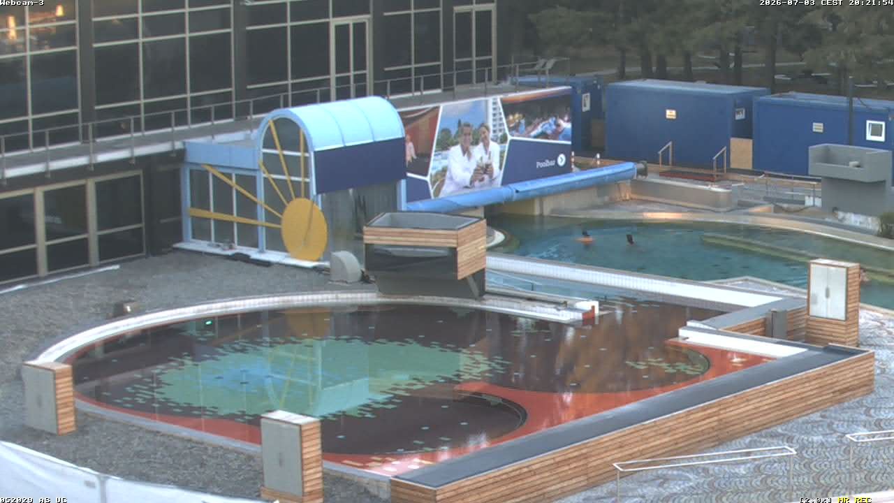 Archiv Foto Webcam Bad Füssing: Johannesbad-Therme Felsenlagune