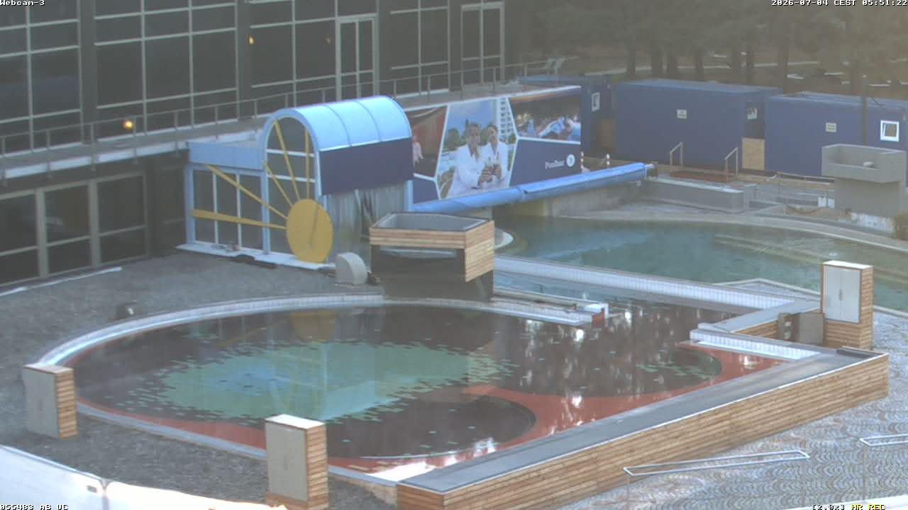 Archiv Foto Webcam Bad Füssing: Johannesbad-Therme Felsenlagune