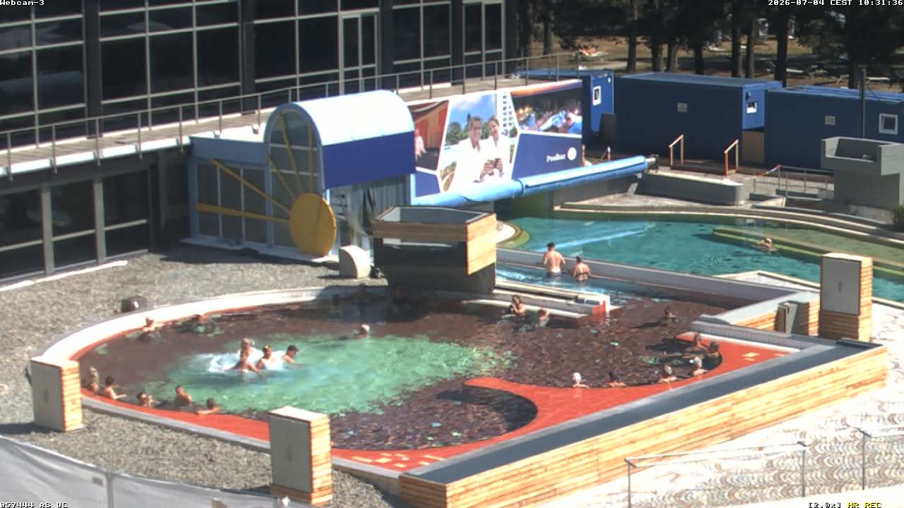 Archiv Foto Webcam Bad Füssing: Johannesbad-Therme Felsenlagune