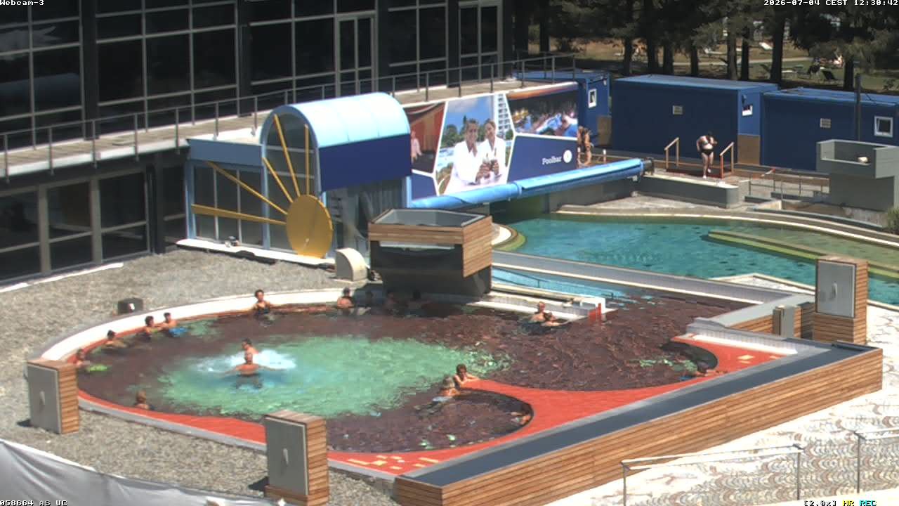 Archiv Foto Webcam Bad Füssing: Johannesbad-Therme Felsenlagune