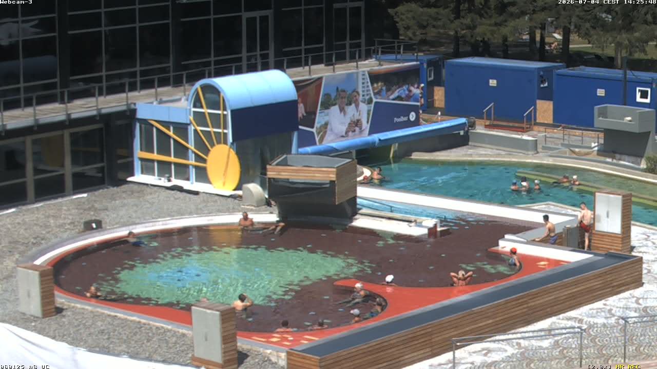 Archiv Foto Webcam Bad Füssing: Johannesbad-Therme Felsenlagune