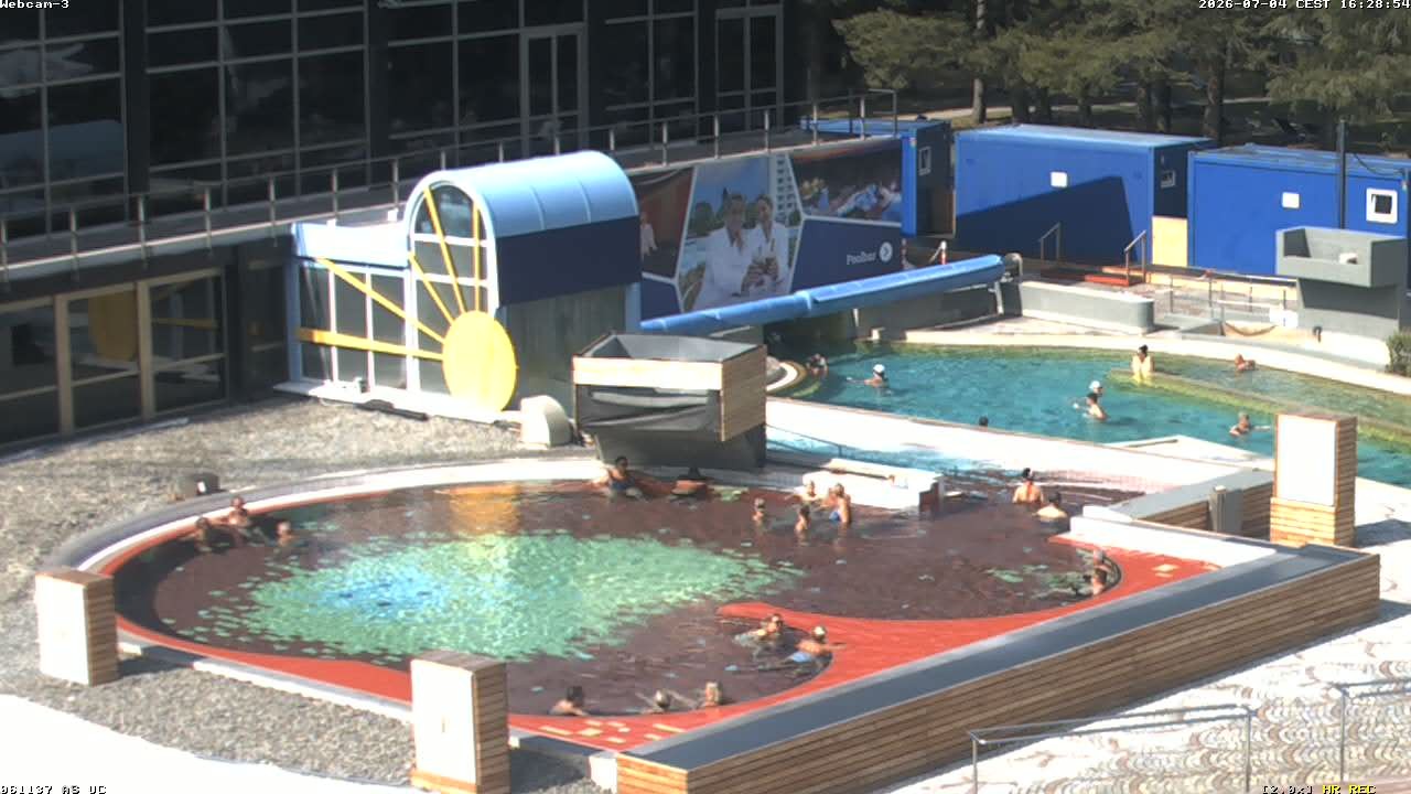 Archiv Foto Webcam Bad Füssing: Johannesbad-Therme Felsenlagune