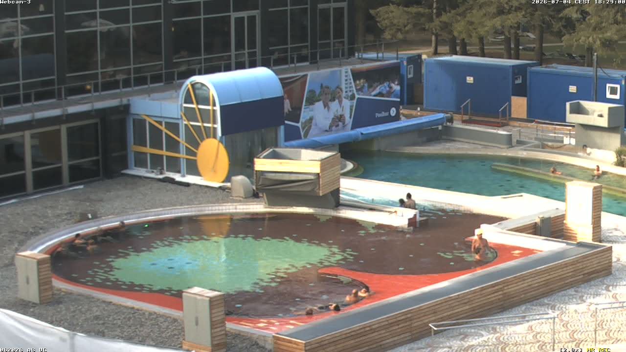Archiv Foto Webcam Bad Füssing: Johannesbad-Therme Felsenlagune