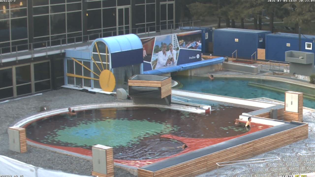 Archiv Foto Webcam Bad Füssing: Johannesbad-Therme Felsenlagune