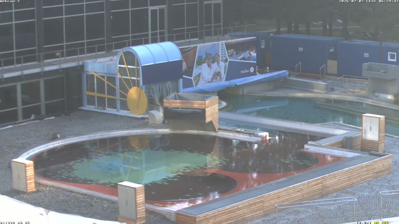 Archiv Foto Webcam Bad Füssing: Johannesbad-Therme Felsenlagune