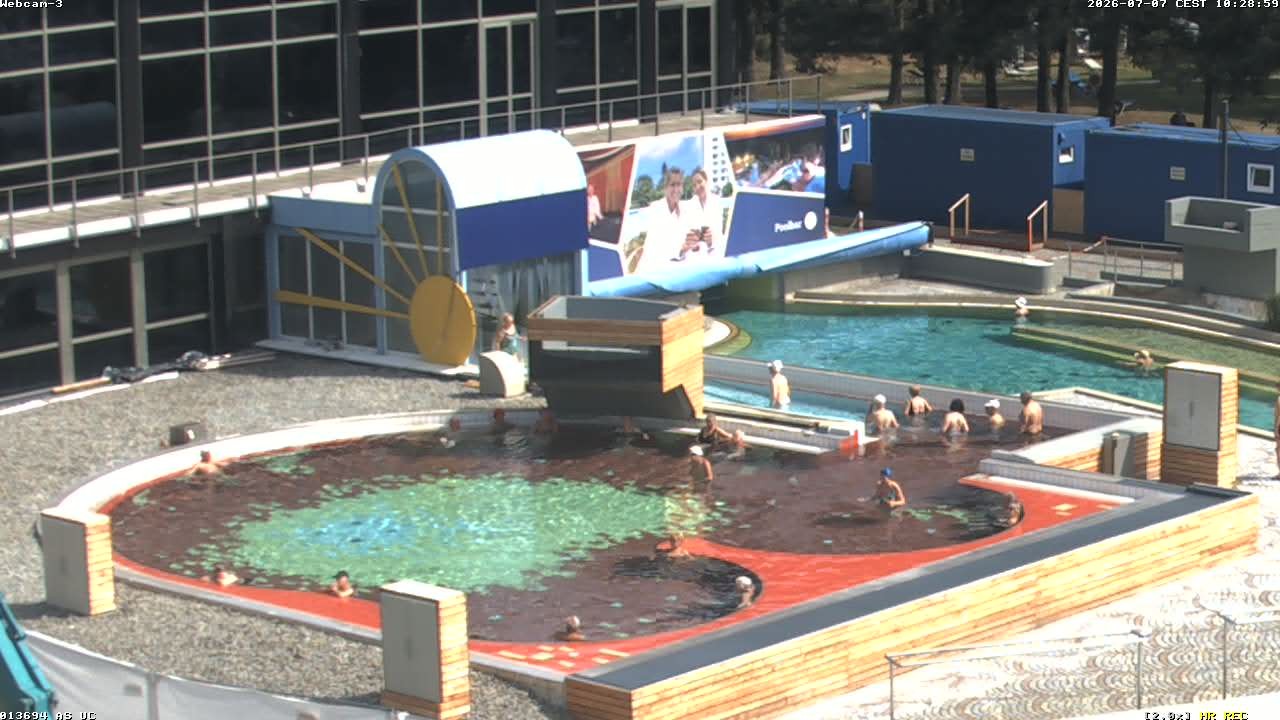 Archiv Foto Webcam Bad Füssing: Johannesbad-Therme Felsenlagune