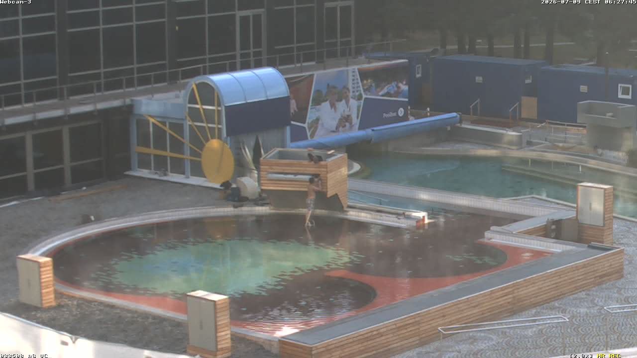 Archiv Foto Webcam Bad Füssing: Johannesbad-Therme Felsenlagune