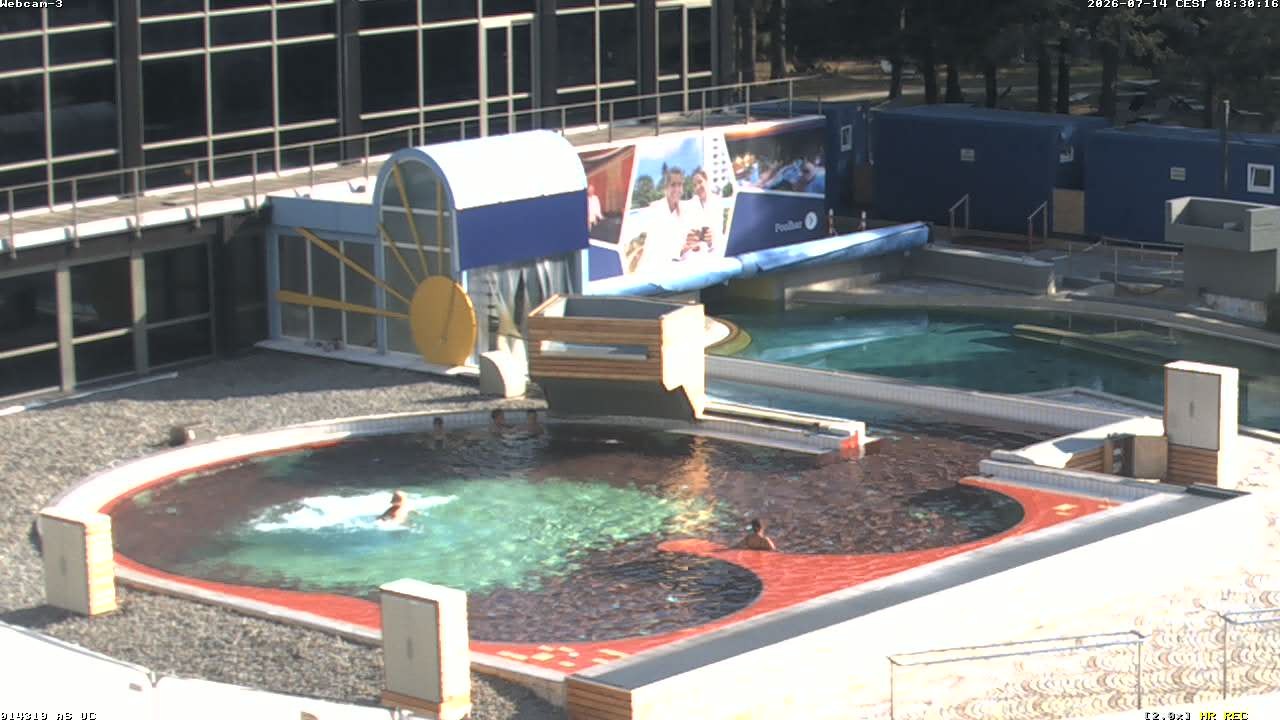 Archiv Foto Webcam Bad Füssing: Johannesbad-Therme Felsenlagune