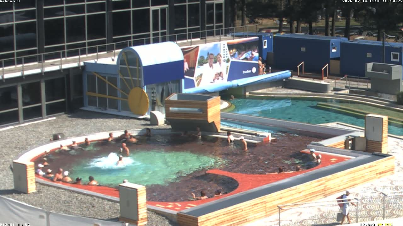 Archiv Foto Webcam Bad Füssing: Johannesbad-Therme Felsenlagune