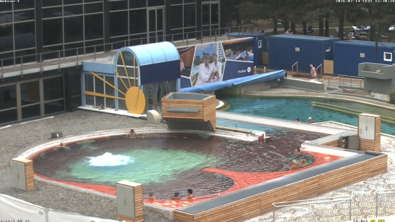 Archiv Foto Webcam Bad Füssing: Johannesbad-Therme Felsenlagune