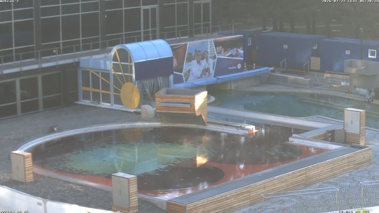 Archiv Foto Webcam Bad Füssing: Johannesbad-Therme Felsenlagune