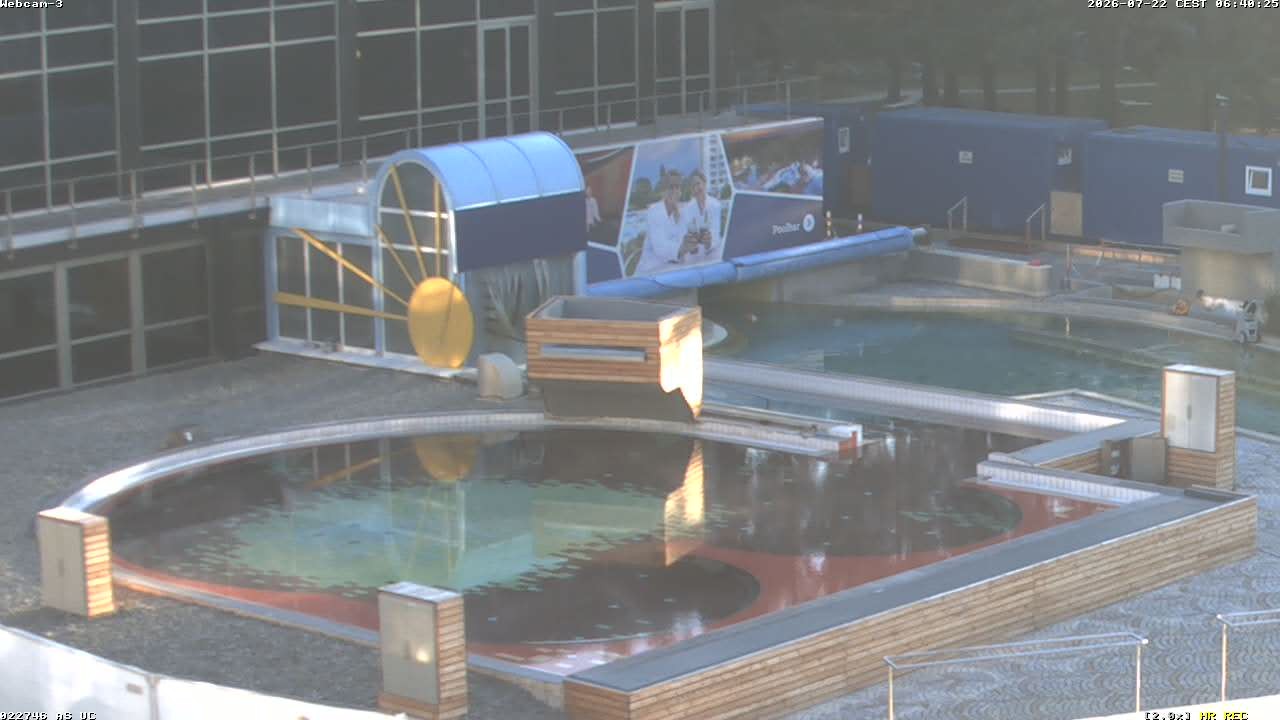 Archiv Foto Webcam Bad Füssing: Johannesbad-Therme Felsenlagune