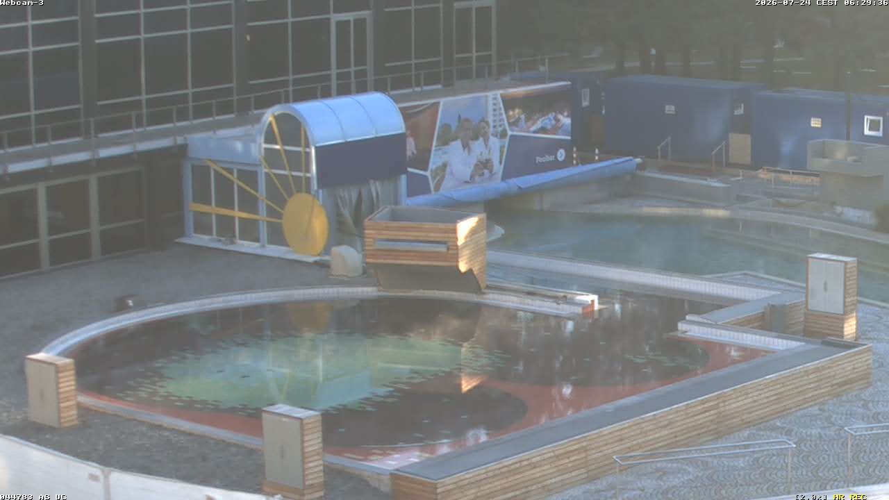 Archiv Foto Webcam Bad Füssing: Johannesbad-Therme Felsenlagune