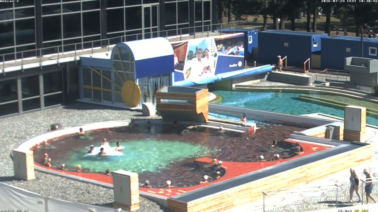 Archiv Foto Webcam Bad Füssing: Johannesbad-Therme Felsenlagune