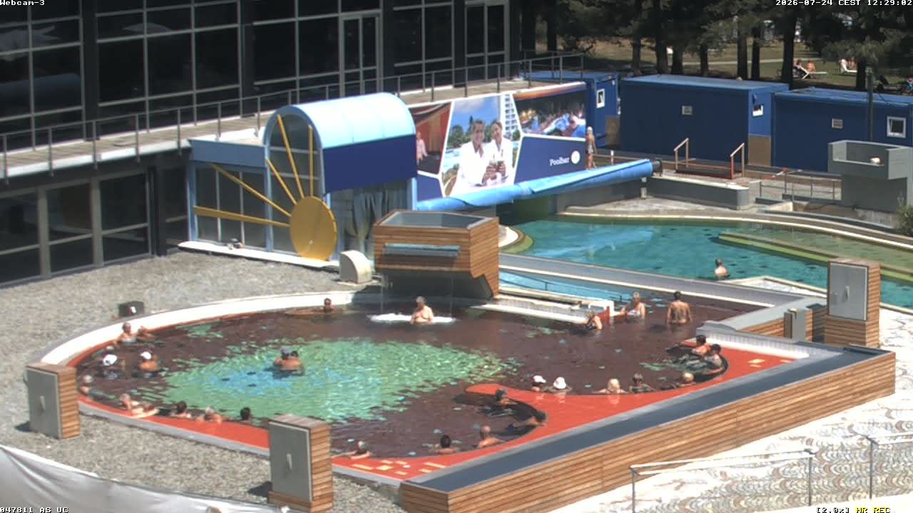 Archiv Foto Webcam Bad Füssing: Johannesbad-Therme Felsenlagune