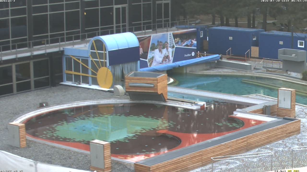 Archiv Foto Webcam Bad Füssing: Johannesbad-Therme Felsenlagune