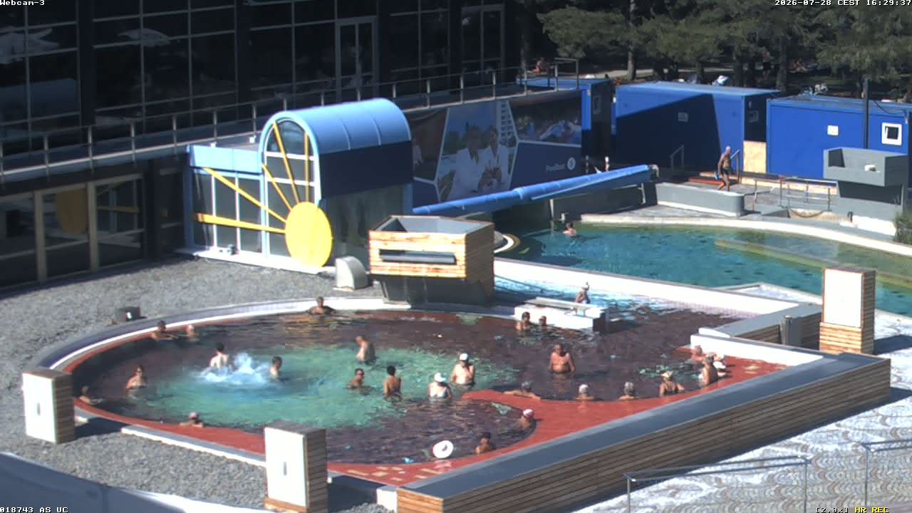 Archiv Foto Webcam Bad Füssing: Johannesbad-Therme Felsenlagune
