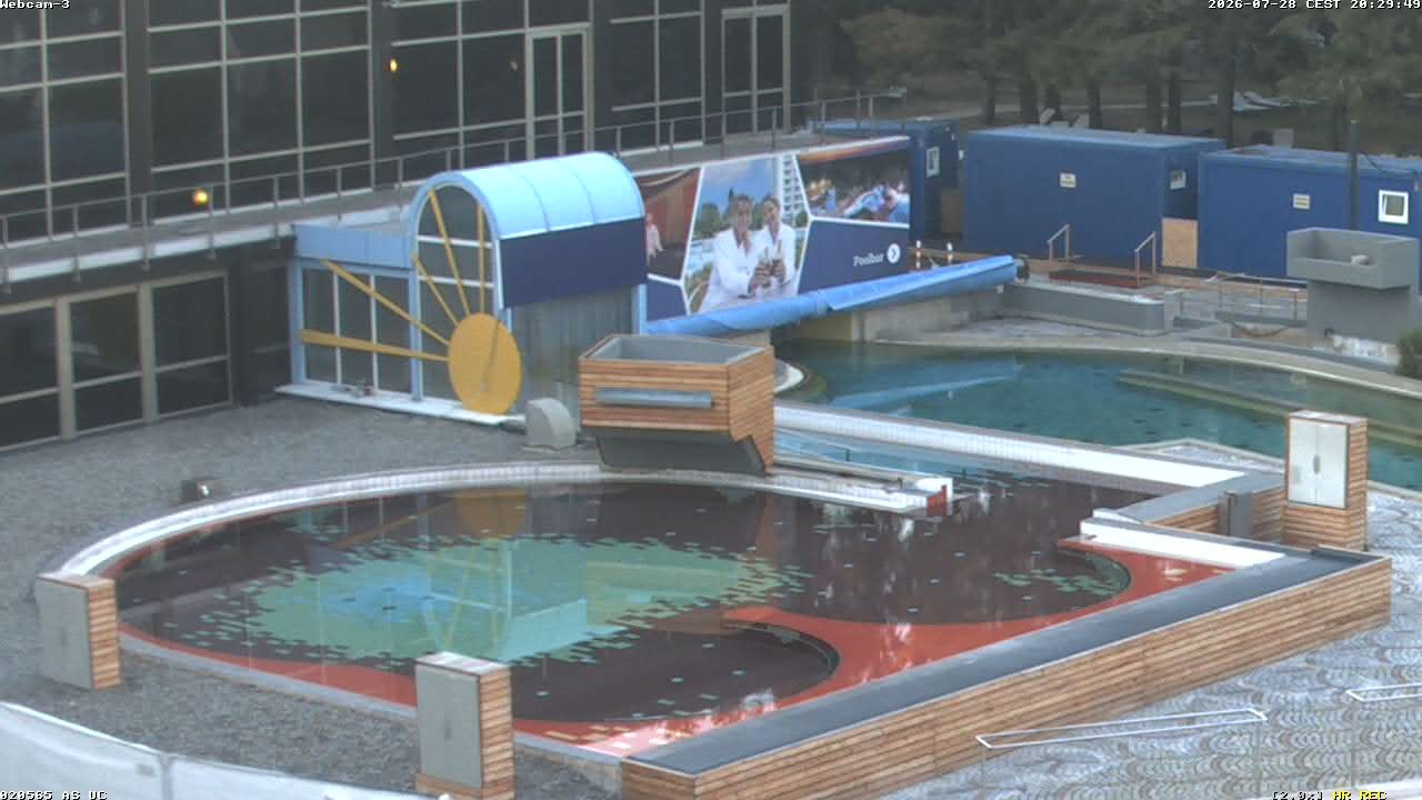 Archiv Foto Webcam Bad Füssing: Johannesbad-Therme Felsenlagune