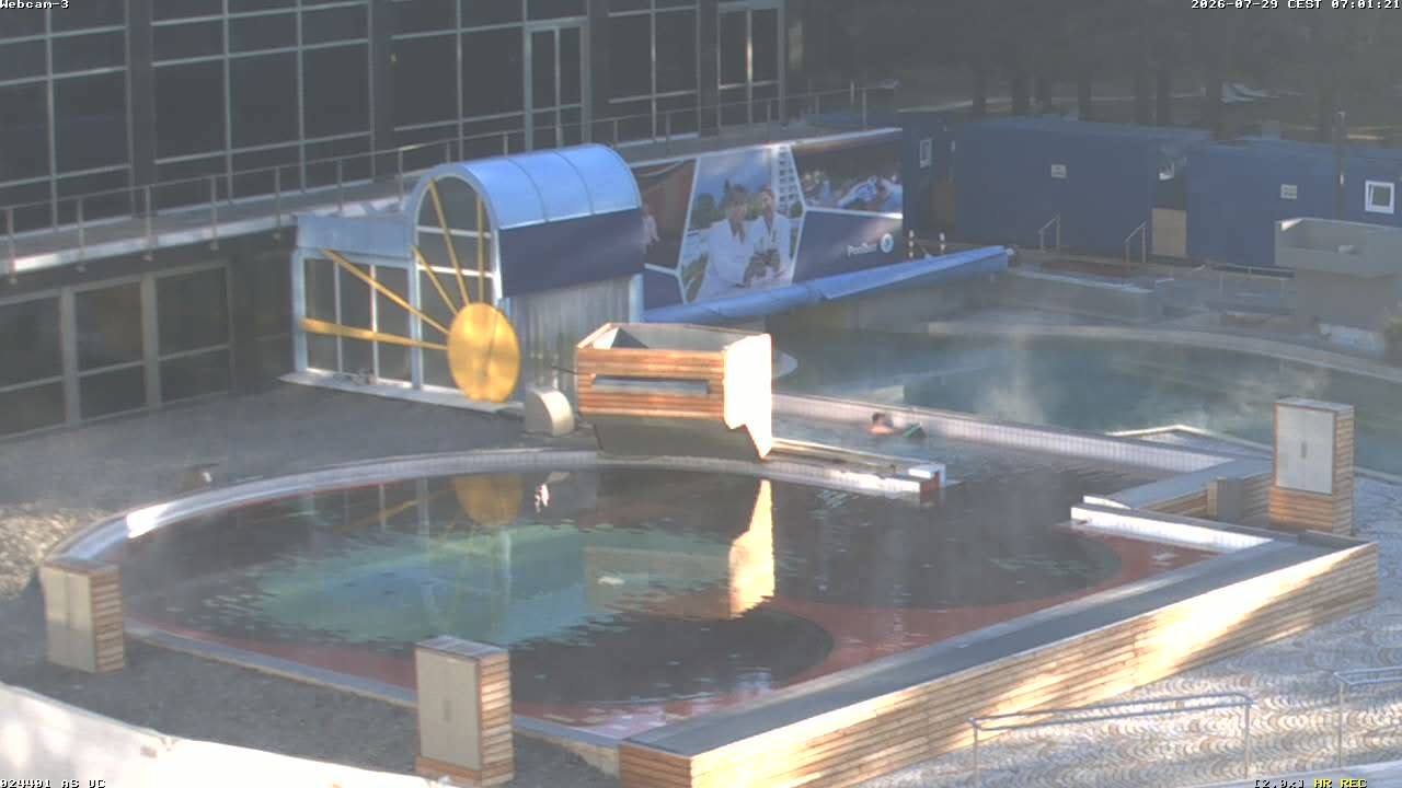 Archiv Foto Webcam Bad Füssing: Johannesbad-Therme Felsenlagune
