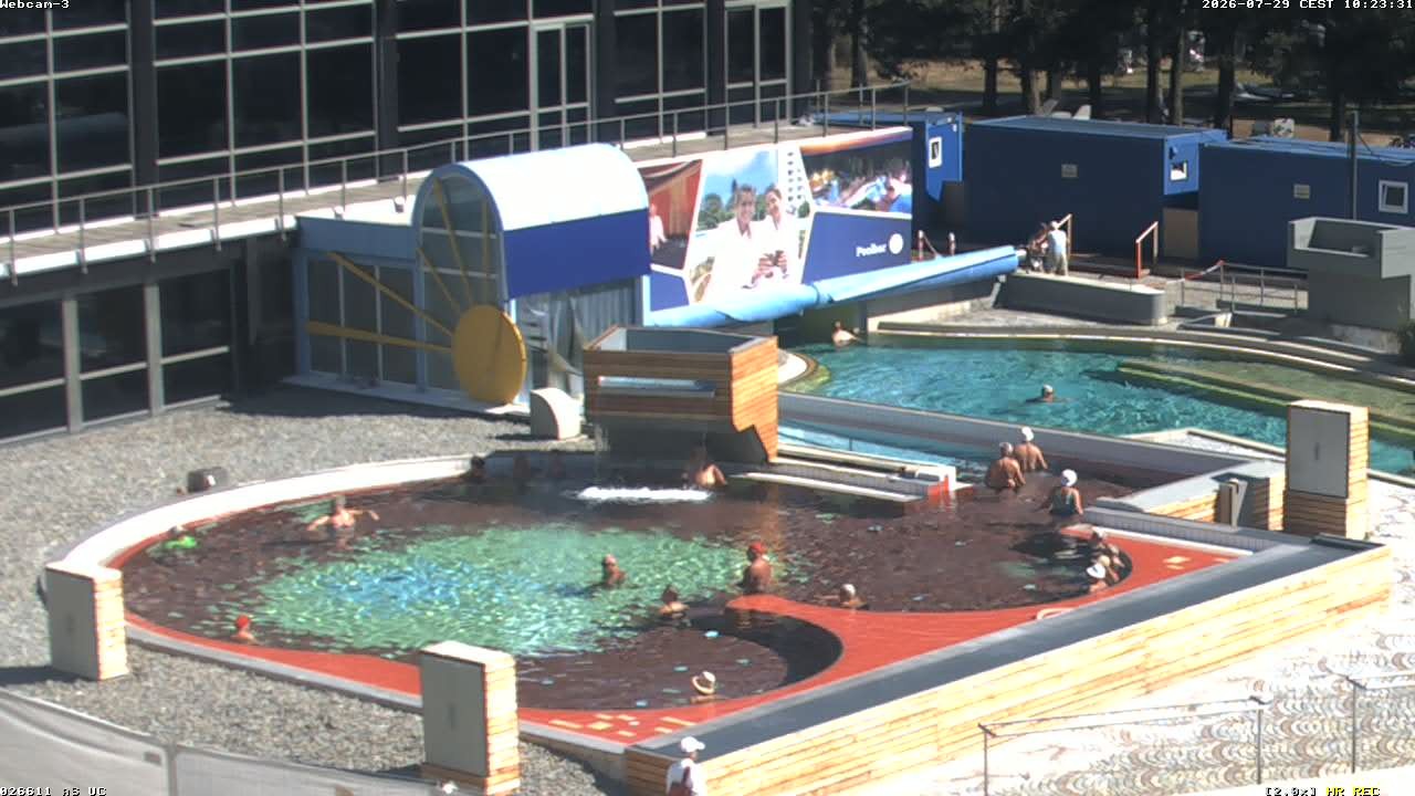 Archiv Foto Webcam Bad Füssing: Johannesbad-Therme Felsenlagune