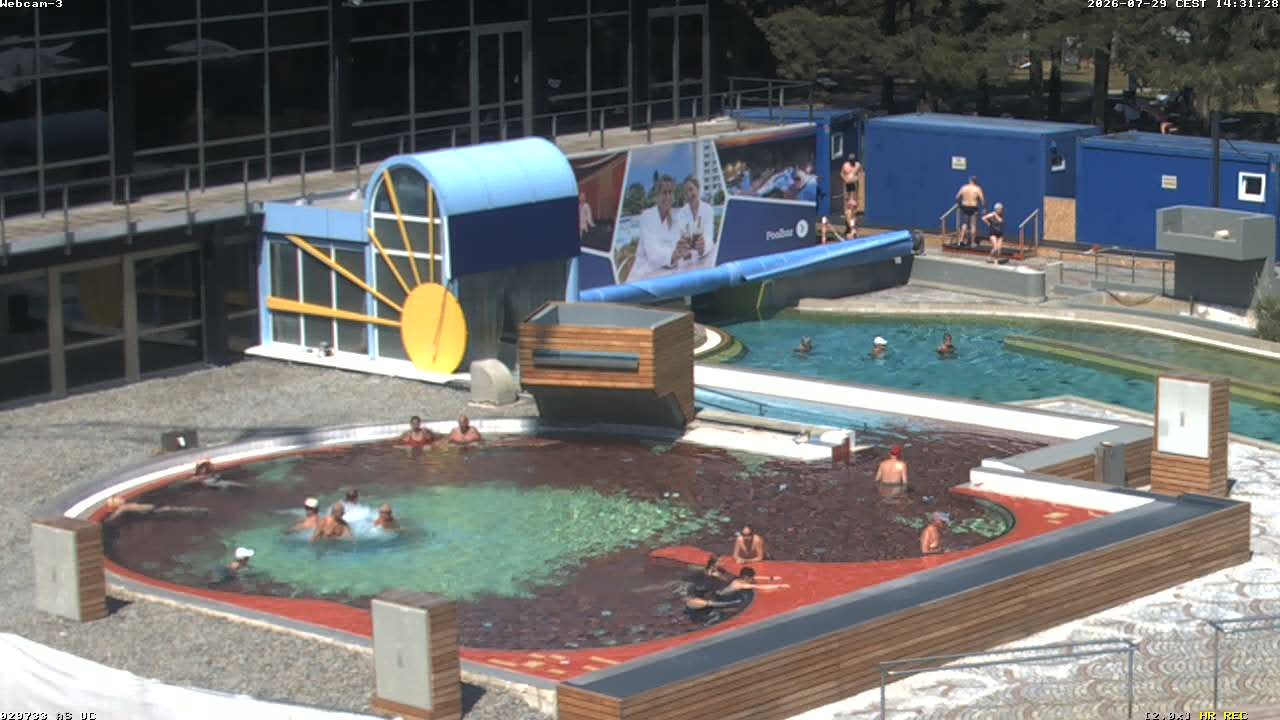 Archiv Foto Webcam Bad Füssing: Johannesbad-Therme Felsenlagune