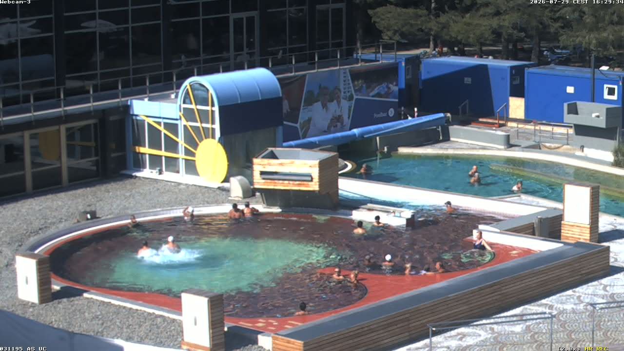 Archiv Foto Webcam Bad Füssing: Johannesbad-Therme Felsenlagune