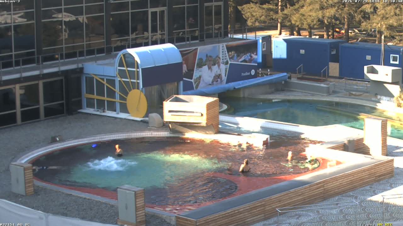 Archiv Foto Webcam Bad Füssing: Johannesbad-Therme Felsenlagune