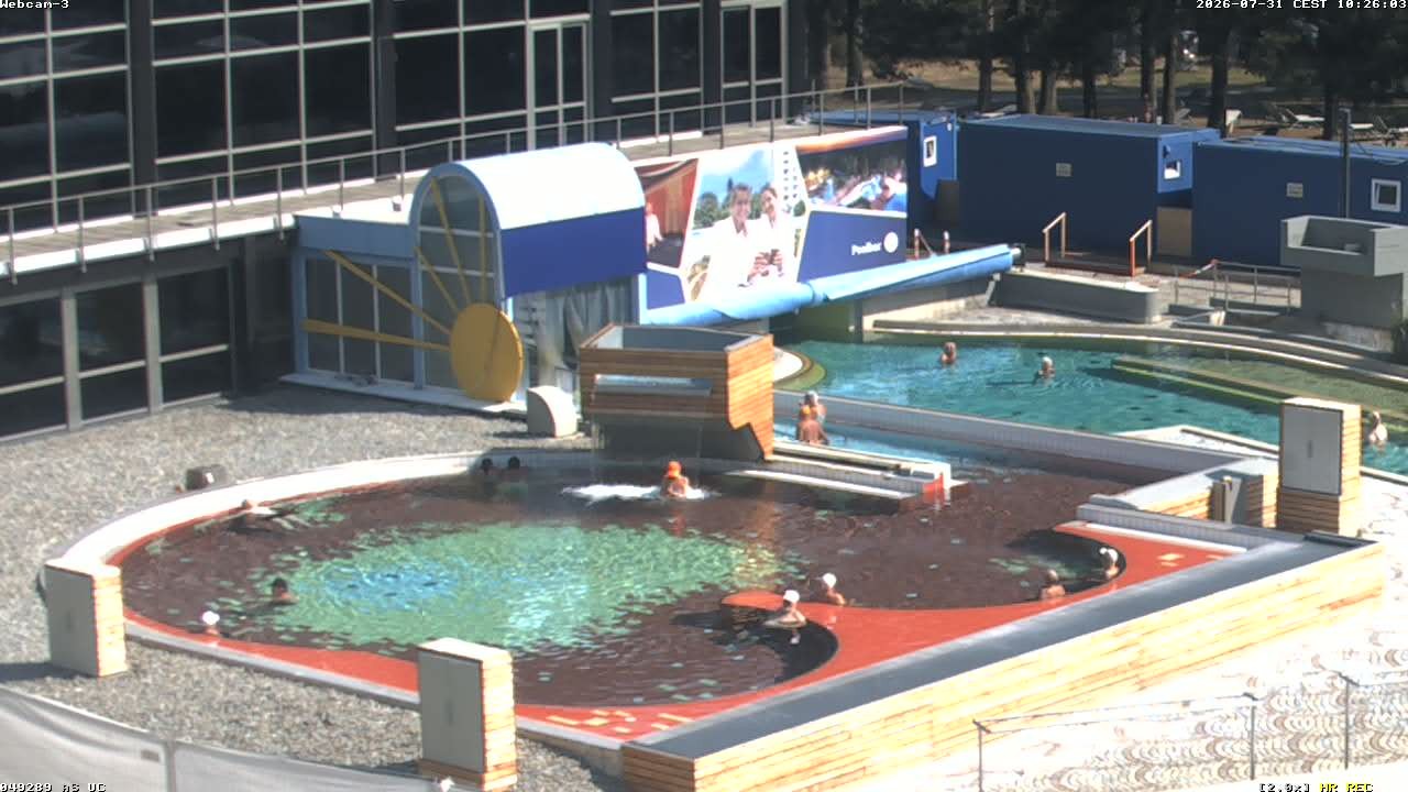 Archiv Foto Webcam Bad Füssing: Johannesbad-Therme Felsenlagune