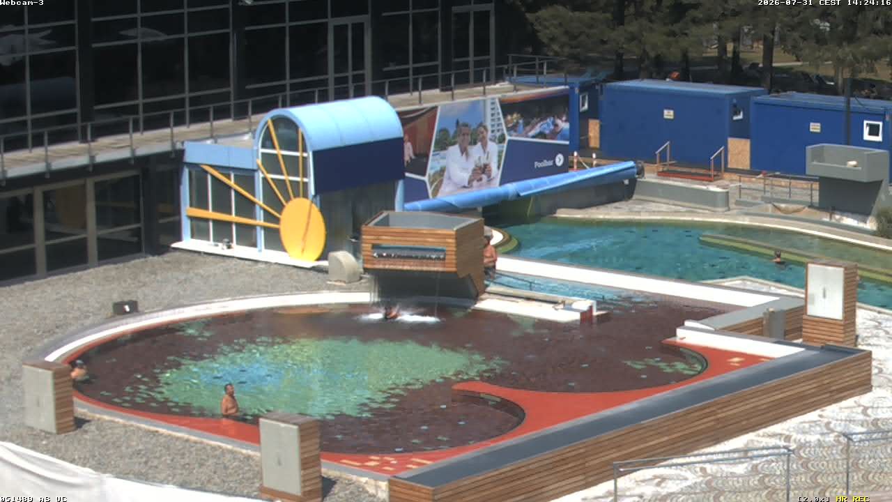 Archiv Foto Webcam Bad Füssing: Johannesbad-Therme Felsenlagune