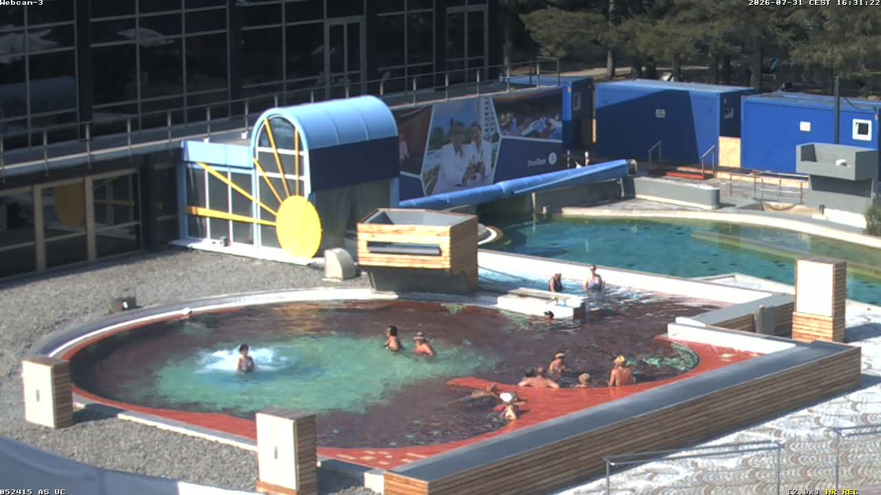 Archiv Foto Webcam Bad Füssing: Johannesbad-Therme Felsenlagune