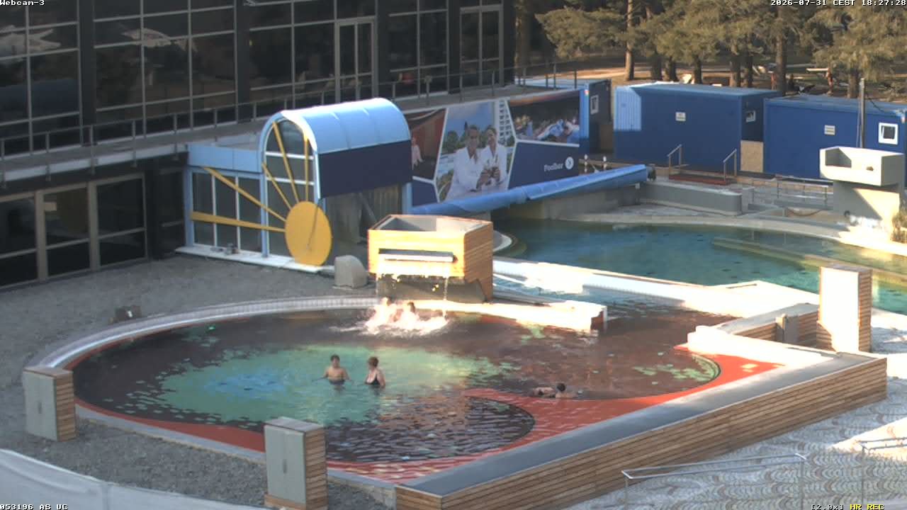 Archiv Foto Webcam Bad Füssing: Johannesbad-Therme Felsenlagune