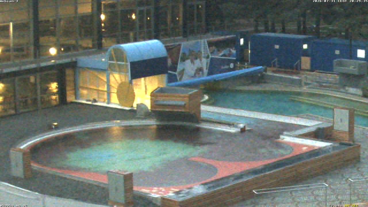 Archiv Foto Webcam Bad Füssing: Johannesbad-Therme Felsenlagune