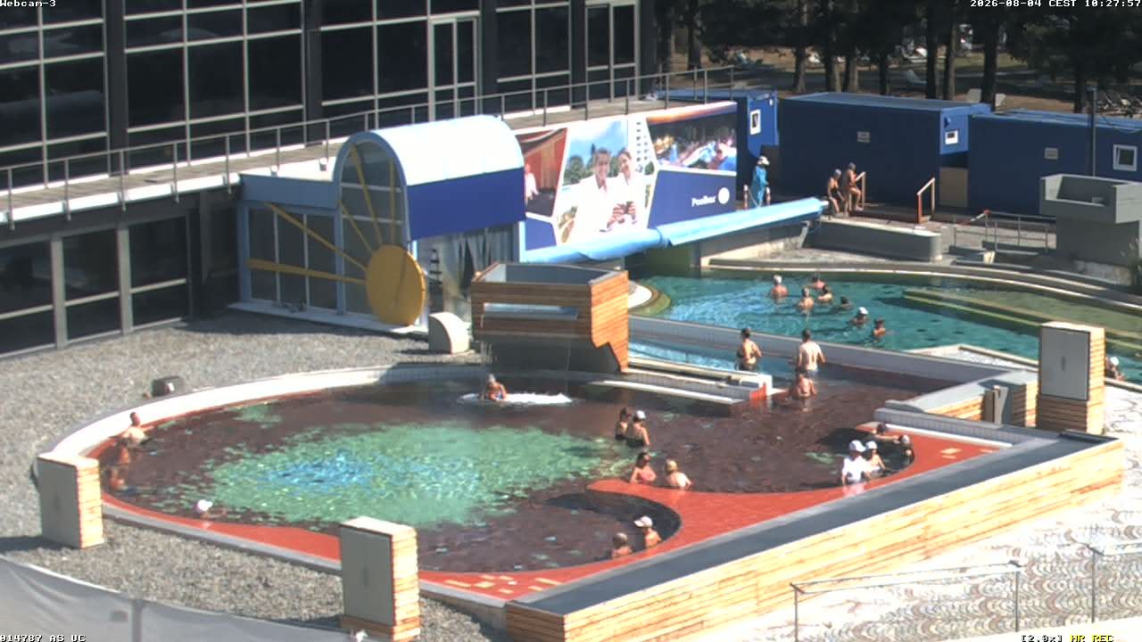 Archiv Foto Webcam Bad Füssing: Johannesbad-Therme Felsenlagune