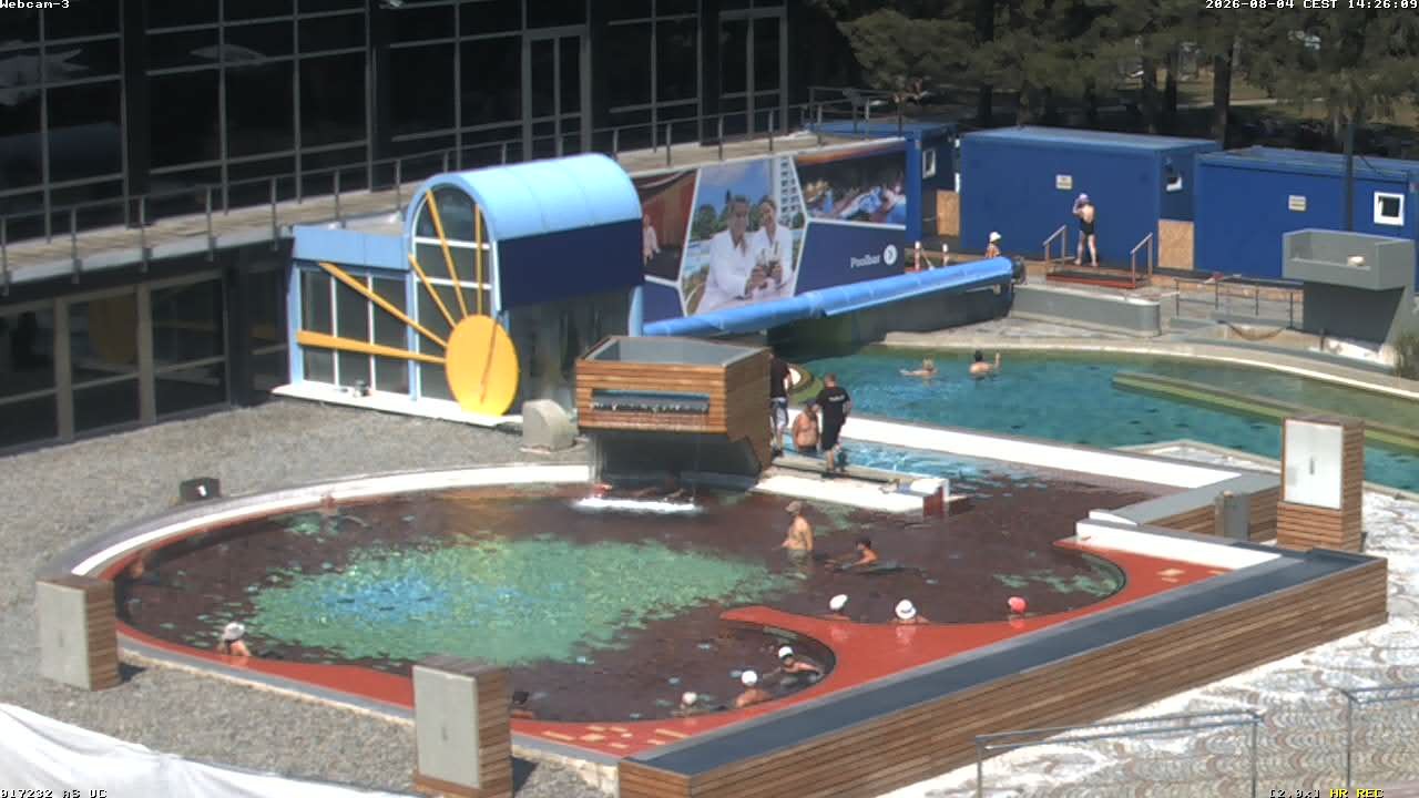 Archiv Foto Webcam Bad Füssing: Johannesbad-Therme Felsenlagune