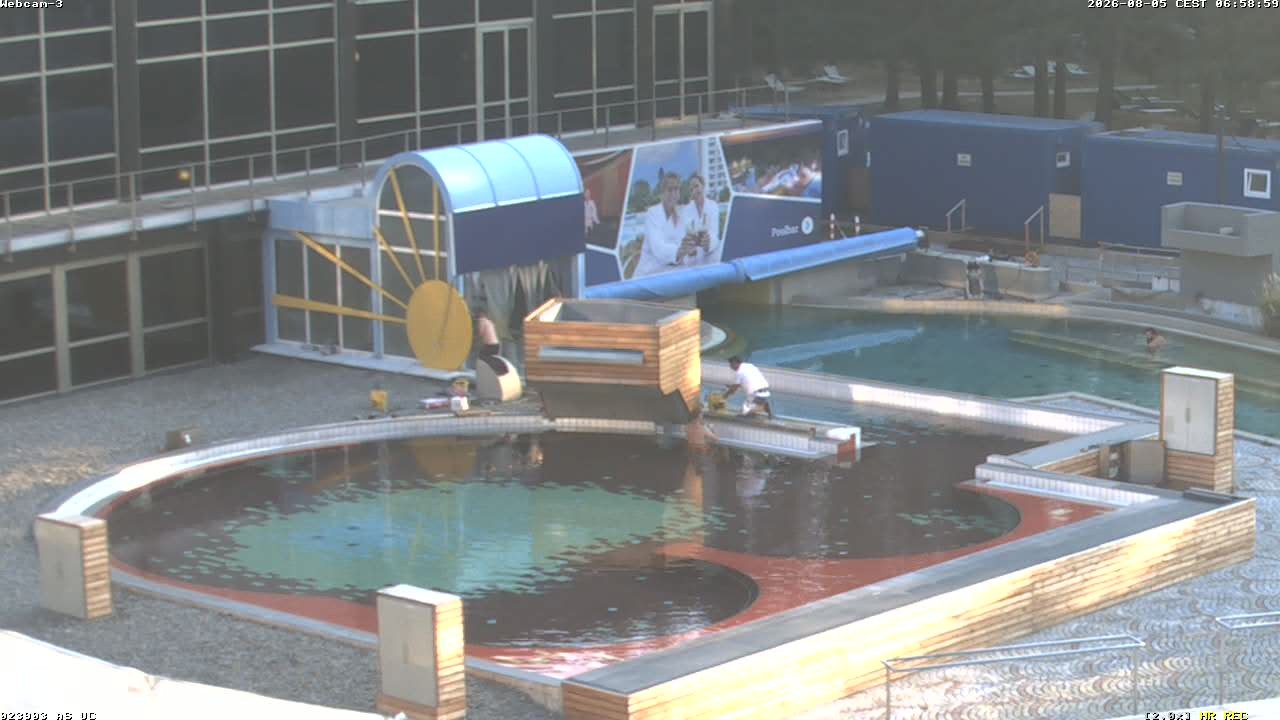 Archiv Foto Webcam Bad Füssing: Johannesbad-Therme Felsenlagune