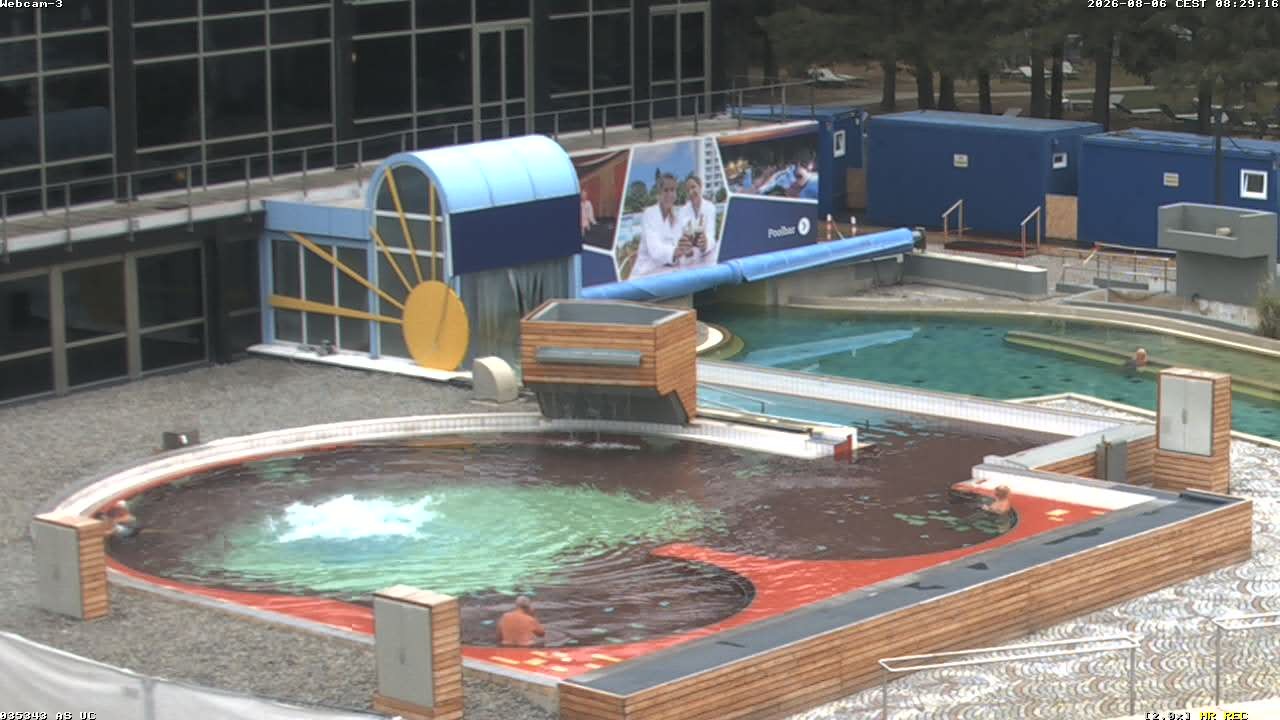 Archiv Foto Webcam Bad Füssing: Johannesbad-Therme Felsenlagune
