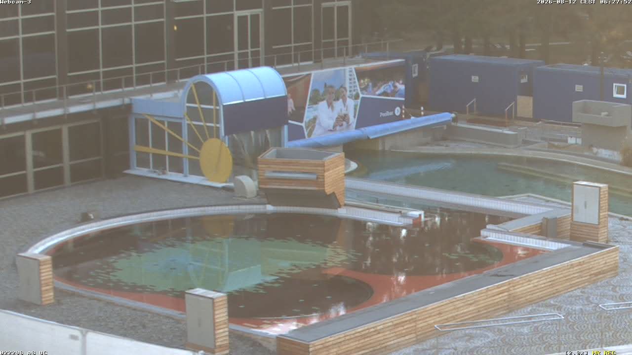 Archiv Foto Webcam Bad Füssing: Johannesbad-Therme Felsenlagune