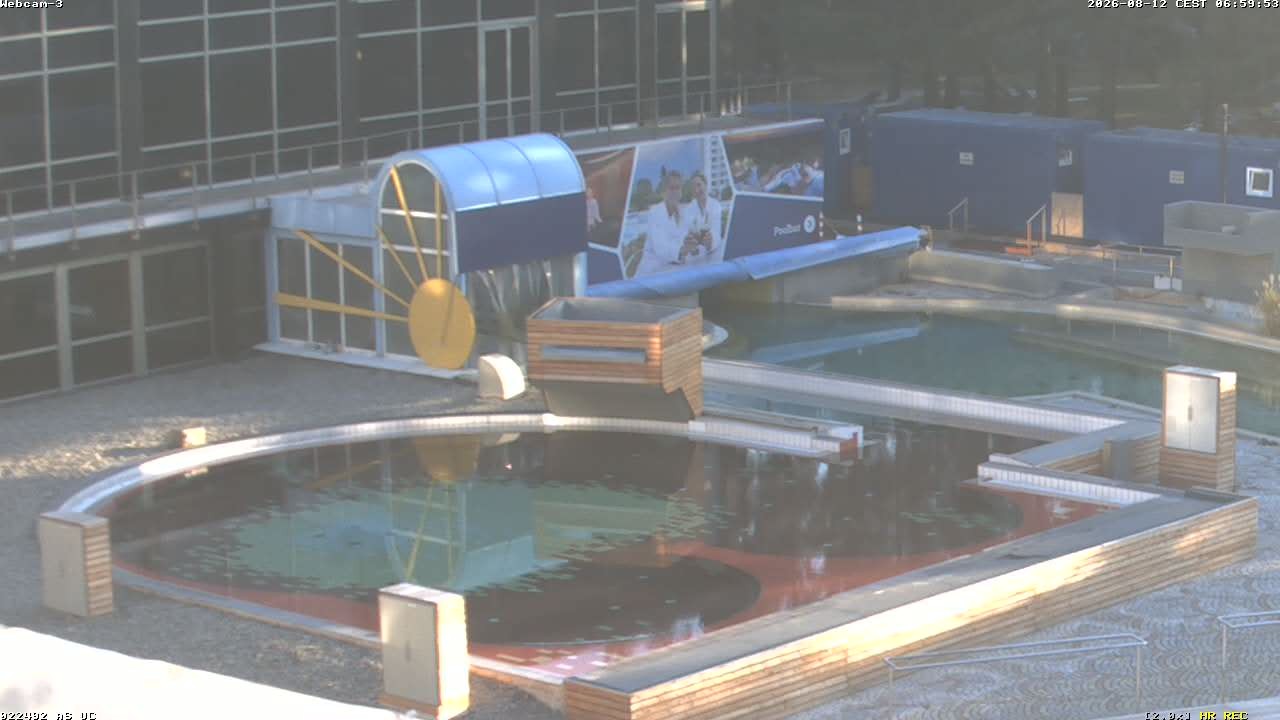 Archiv Foto Webcam Bad Füssing: Johannesbad-Therme Felsenlagune