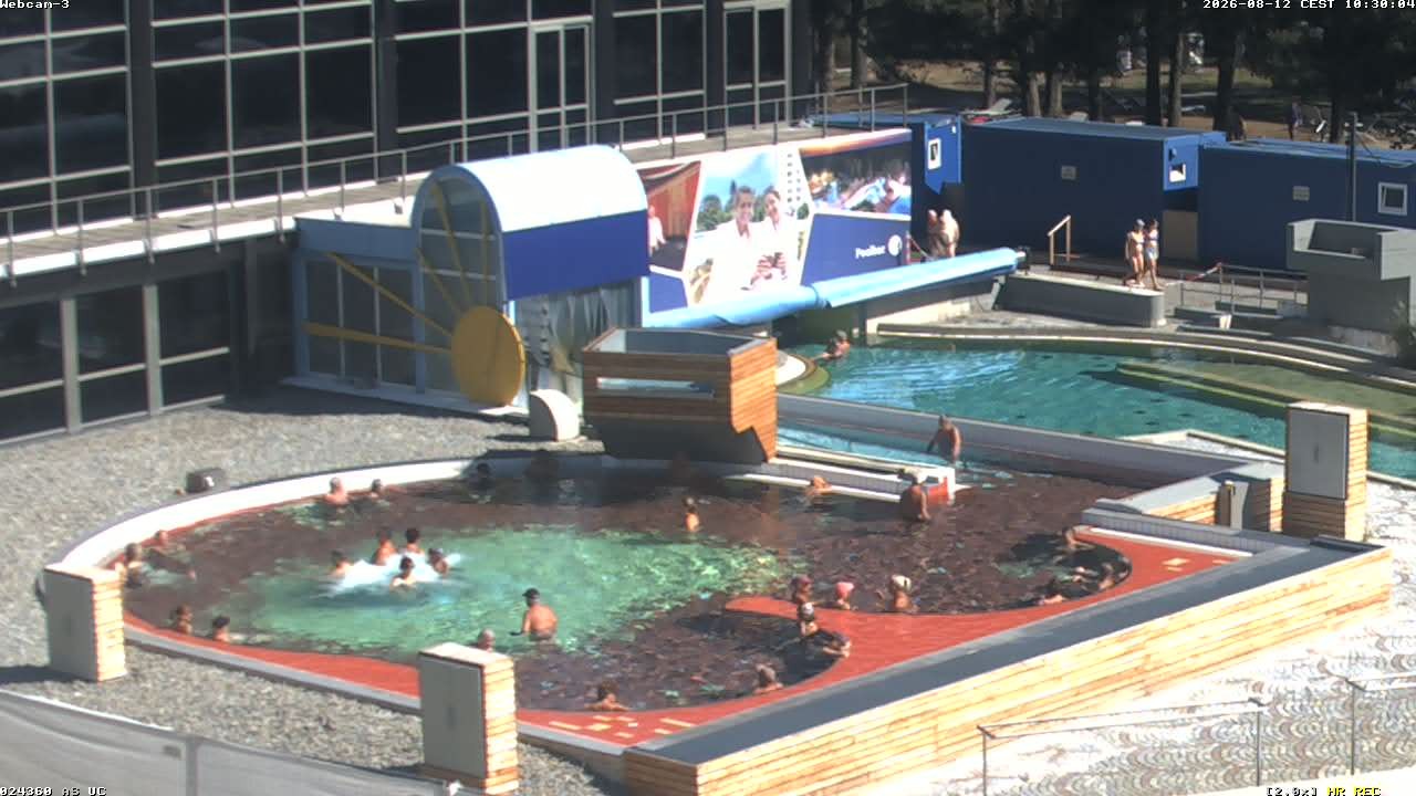 Archiv Foto Webcam Bad Füssing: Johannesbad-Therme Felsenlagune