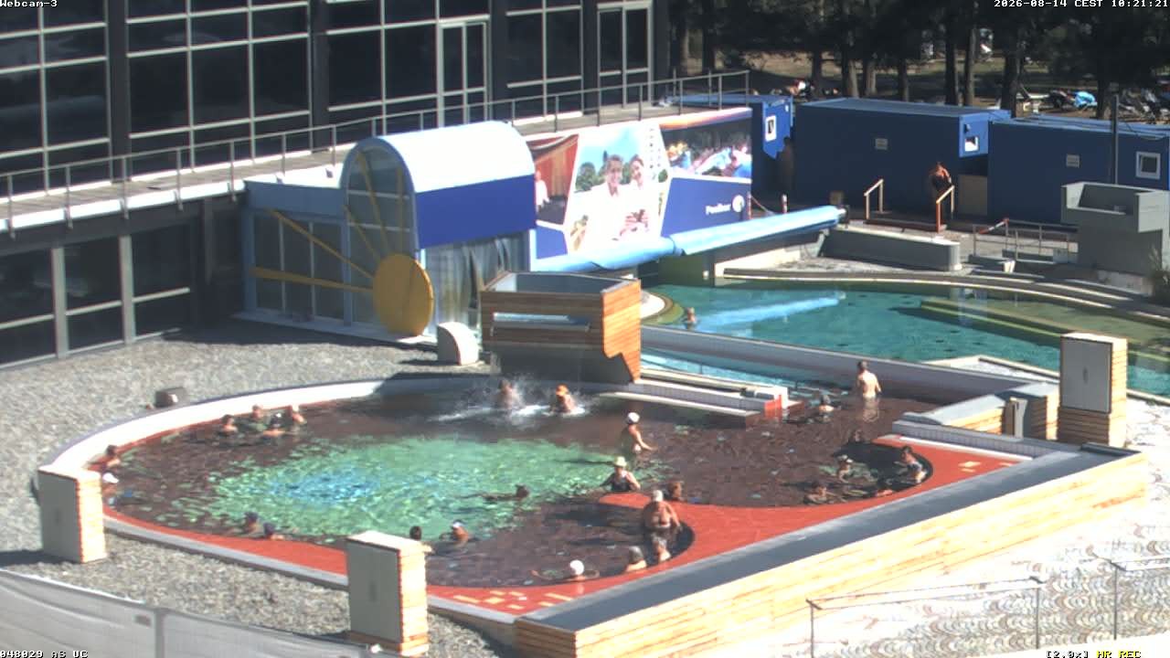 Archiv Foto Webcam Bad Füssing: Johannesbad-Therme Felsenlagune