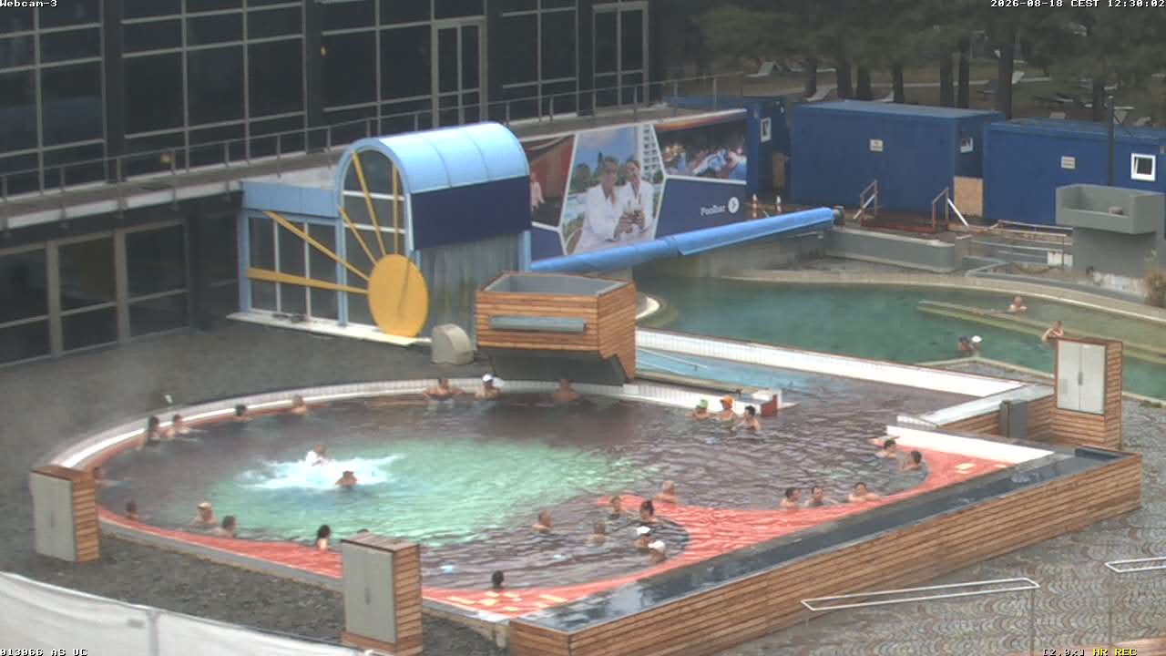 Archiv Foto Webcam Bad Füssing: Johannesbad-Therme Felsenlagune