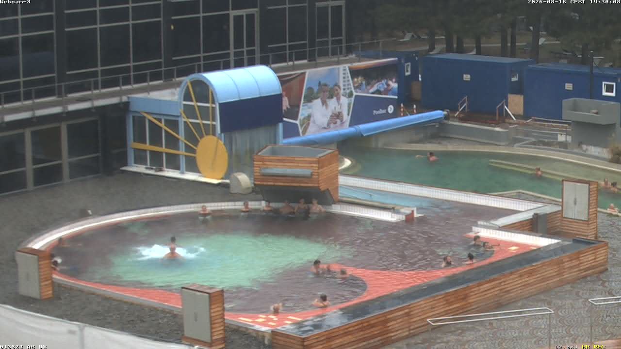 Archiv Foto Webcam Bad Füssing: Johannesbad-Therme Felsenlagune