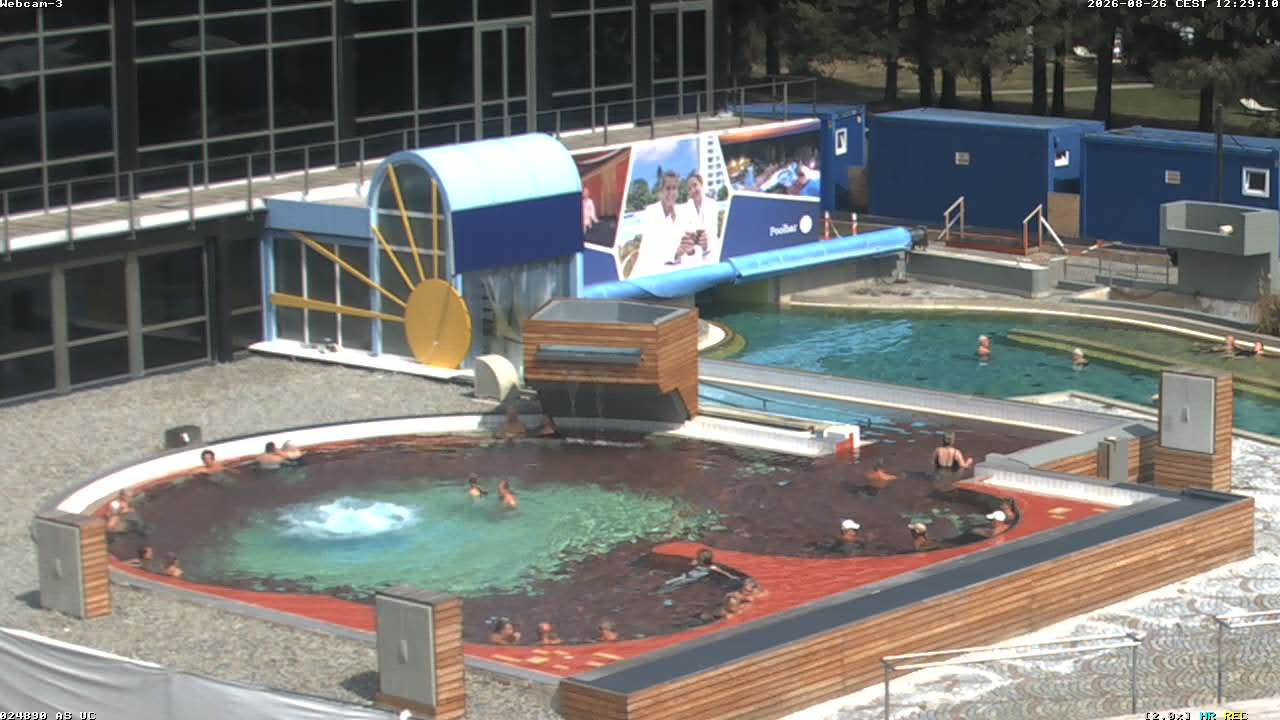 Archiv Foto Webcam Bad Füssing: Johannesbad-Therme Felsenlagune