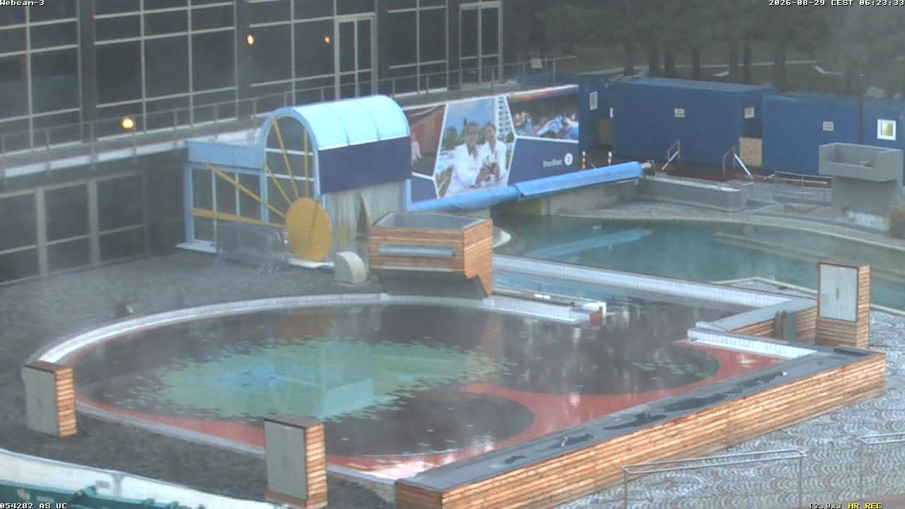 Archiv Foto Webcam Bad Füssing: Johannesbad-Therme Felsenlagune