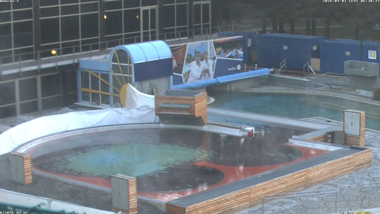Archiv Foto Webcam Bad Füssing: Johannesbad-Therme Felsenlagune