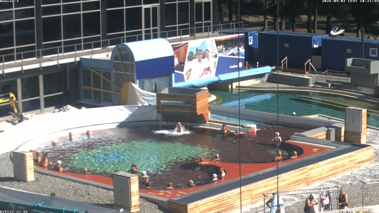 Archiv Foto Webcam Bad Füssing: Johannesbad-Therme Felsenlagune